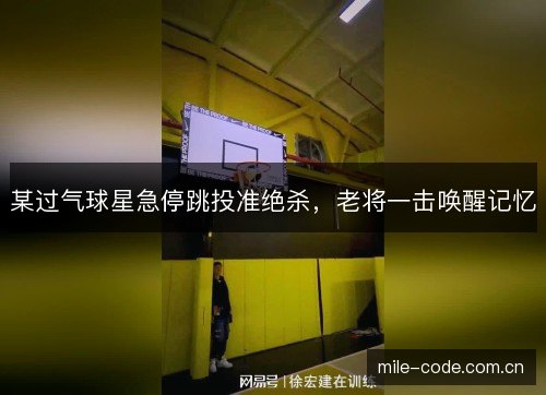 某过气球星急停跳投准绝杀，老将一击唤醒记忆